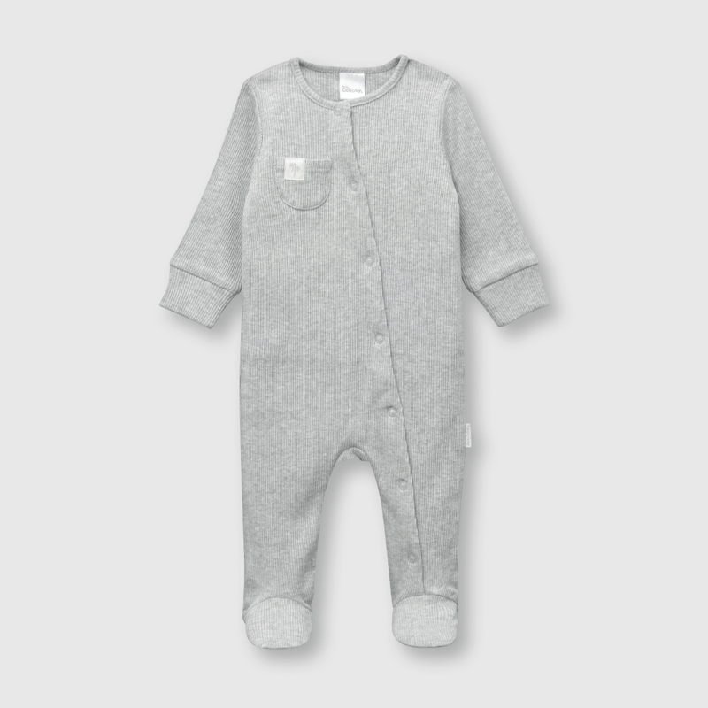 Osito de bebé niño gris (0 a 9 meses)