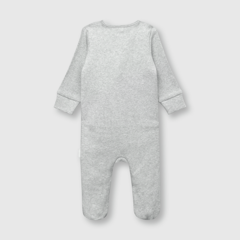 Osito de bebé niño gris (0 a 9 meses)