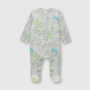 Osito de bebe niño safari gris (0 a 9 meses)