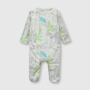 Osito de bebe niño safari gris (0 a 9 meses)