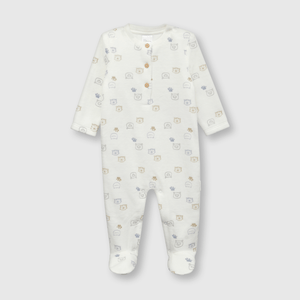 Osito de bebe niño tigre blanco (0 a 9 meses)