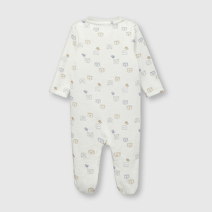Osito de bebe niño tigre blanco (0 a 9 meses)