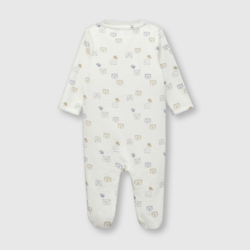 Osito de bebe niño tigre blanco (0 a 9 meses)