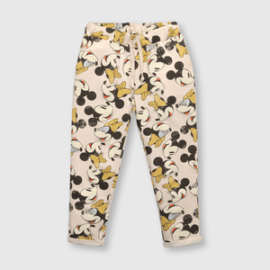 Pantalón de niña Minnie beige (2 a 12 años)