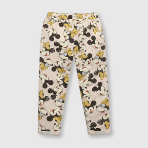 Pantalón de niña Minnie beige (2 a 12 años)