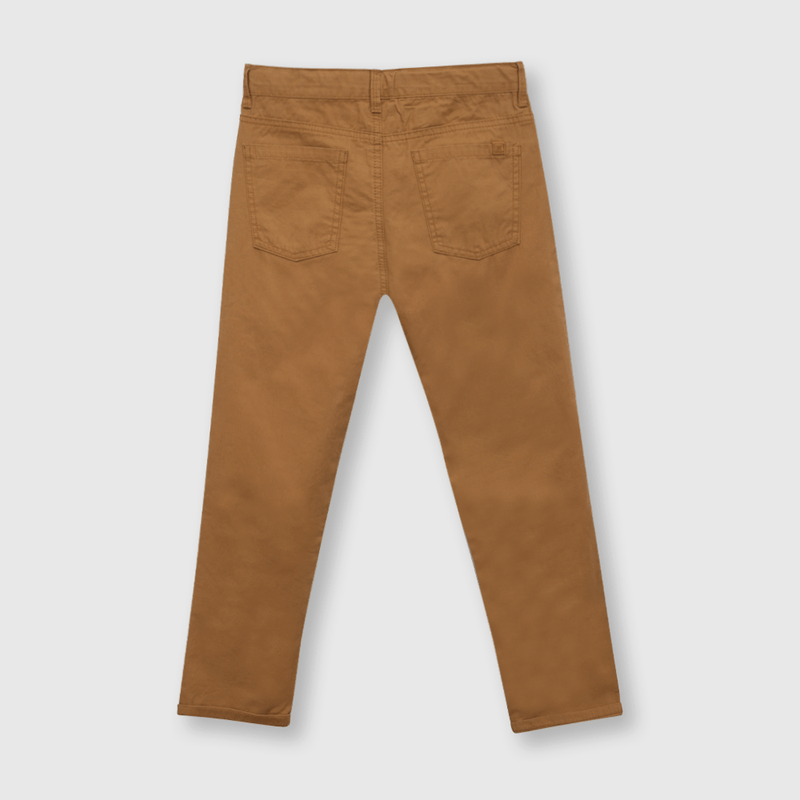 Pantalón de niño clásico café (2 a 12 años)