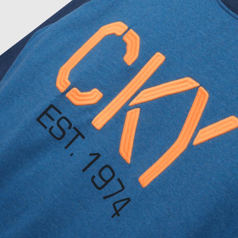 Polerón de niño cky azul (2 a 12 años)