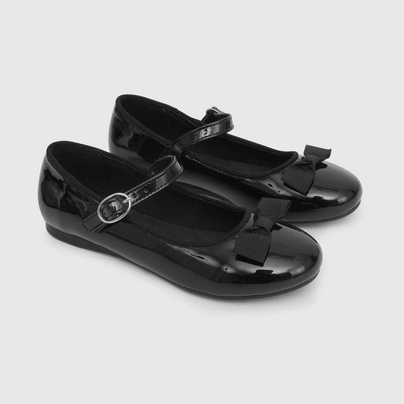 Ballerina de niña charol negro (28 a 38)