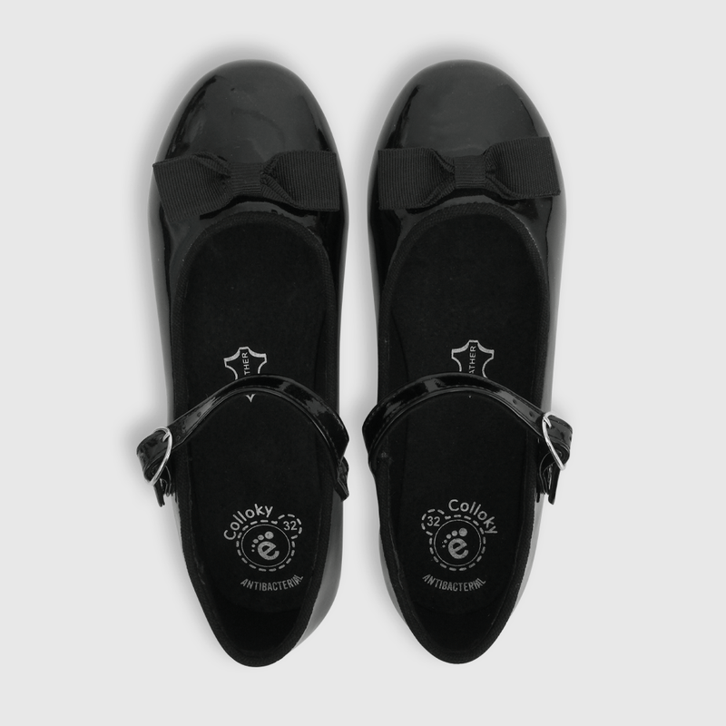 Ballerina de niña charol negro (28 a 38)