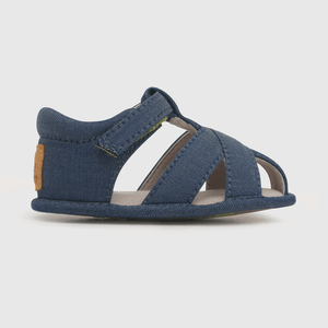 Sandalia cerrada cintas azul (14 a 18)