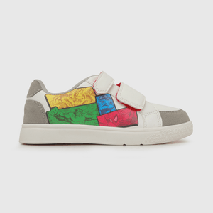 Zapatilla de niño Marvel comic cambia de color con el sol - blanco (28 a 36)