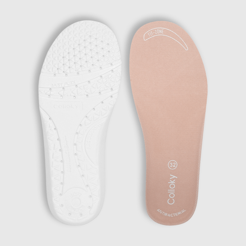 Zapatilla luces de niña velcro elástico blanco (28 a 36)