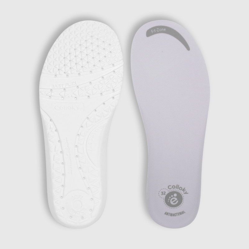 Zapatilla luces de niña velcro elástico gris (28 a 36)