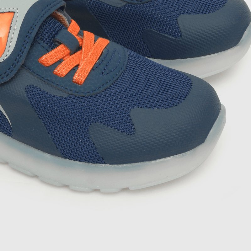 Zapatilla luces de niño fuerza azul (28 a 36)