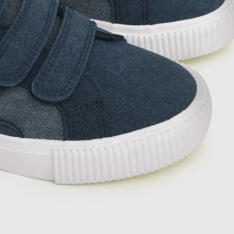 Zapatilla urbana de niño tres velcros azul (28 a 36)