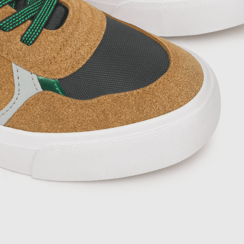 Zapatilla urbana de niño Velcro elástico amarillo (28 a 36)