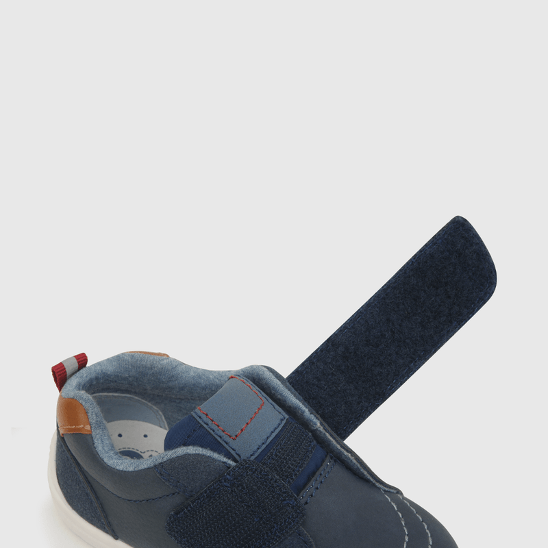 Zapato de niño velcro grueso azul (18 a 21)