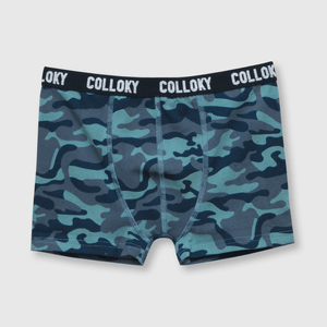 Boxer de niño 3 pack estampado azul (2 a 12 años)