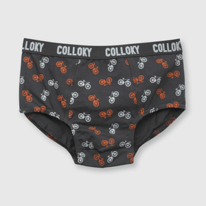 Calzoncillo de niño 3 pack estampado gris (2 a 12 años)