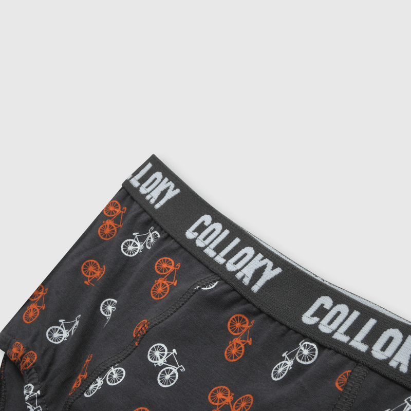 Calzoncillo de niño 3 pack estampado gris (2 a 12 años)