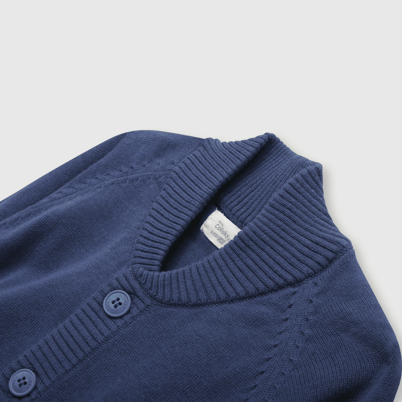 Chaleco de bebe niño clasico azul (3 a 36 meses)