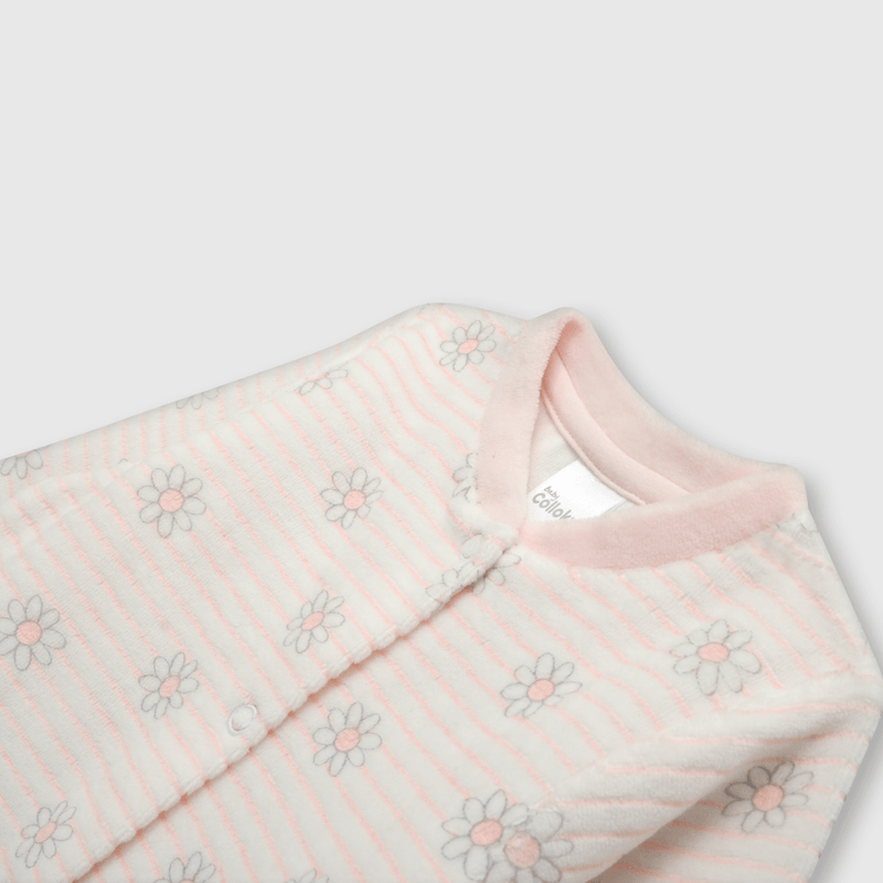 Osito de bebe niña 2 pack blanco (0 a 9 meses)