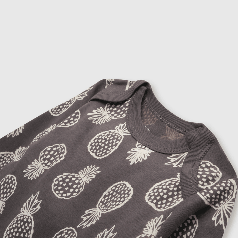 Pack bodies de bebe niño 5 pack frutas gris (0 a 24 meses)
