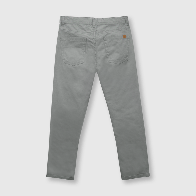 Pantalón de niño clásico verde (2 a 12 años)