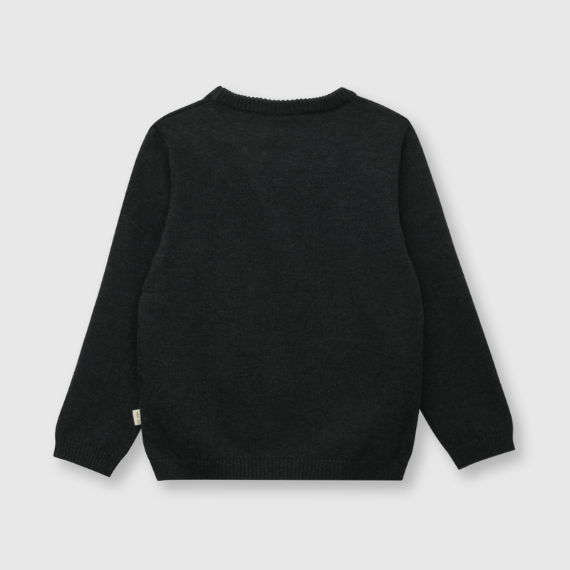 Sweater de bebe niño pet gris (3 a 36 meses)