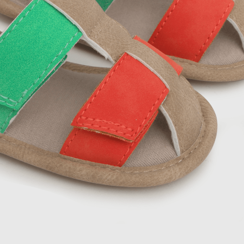Sandalia colores café (14 a 18)