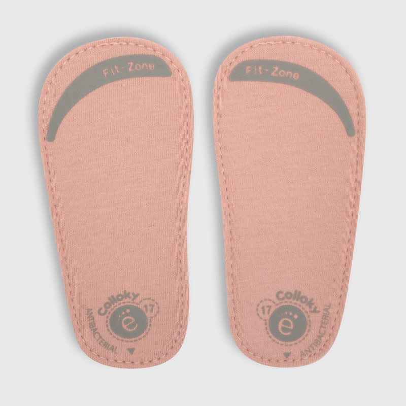 Zapatilla de niña floral rosado (14 a 18)