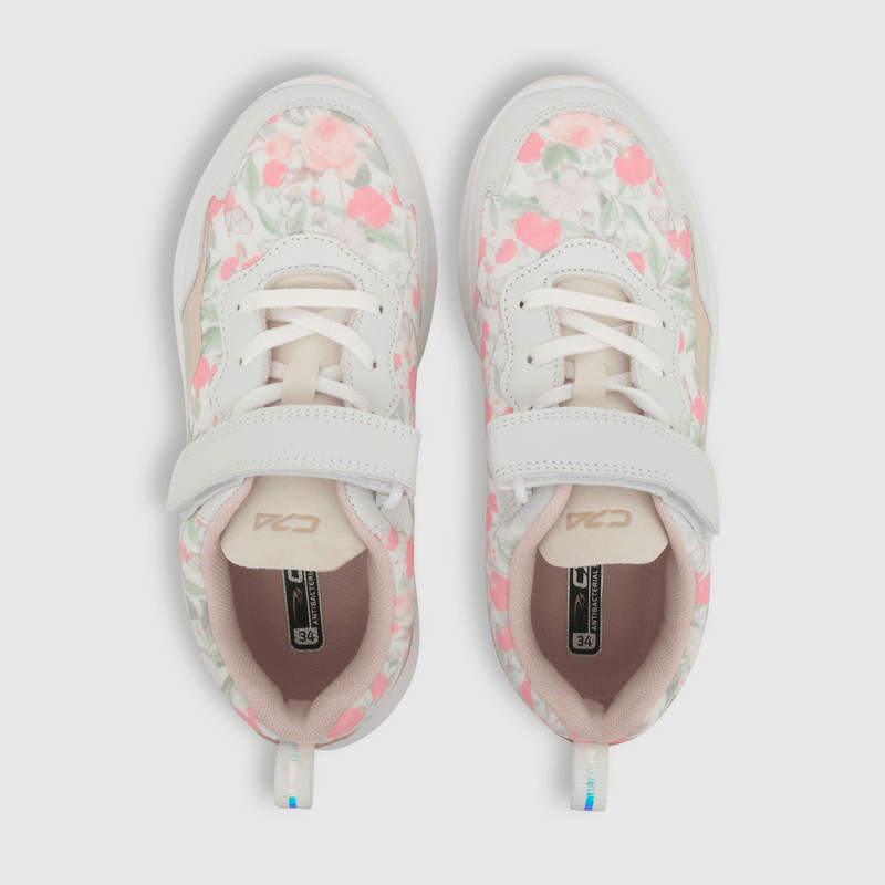 Zapatilla deportiva de niña caña baja blanco (28 a 38)