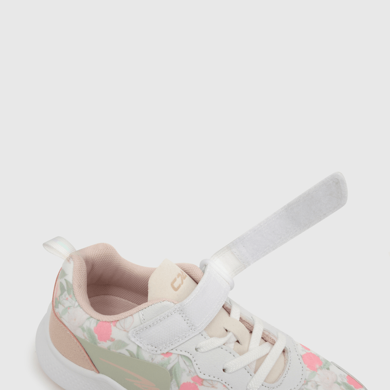 Zapatilla deportiva de niña caña baja blanco (28 a 38)