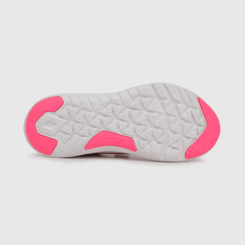 Zapatilla deportiva de niña velcro elástico morado (28 a 36)