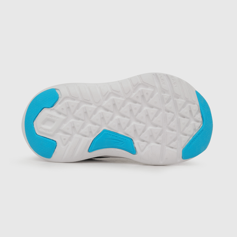Zapatilla deportiva de niño Velcro elástico azul (18 a 21)