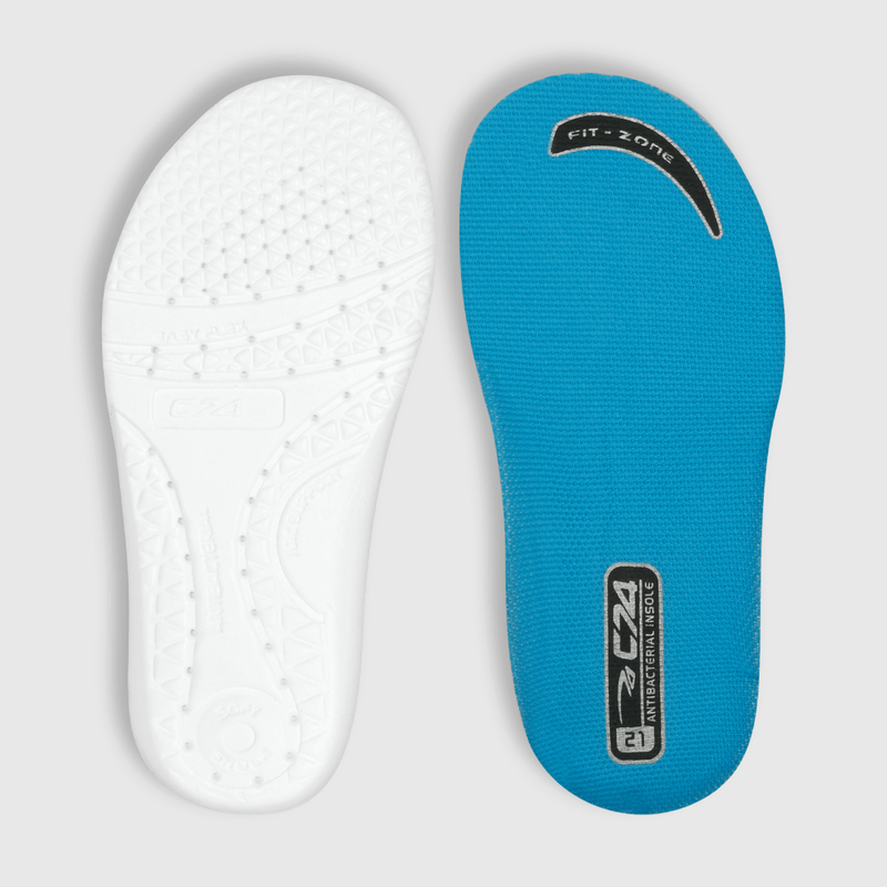 Zapatilla deportiva de niño Velcro elástico azul (18 a 21)