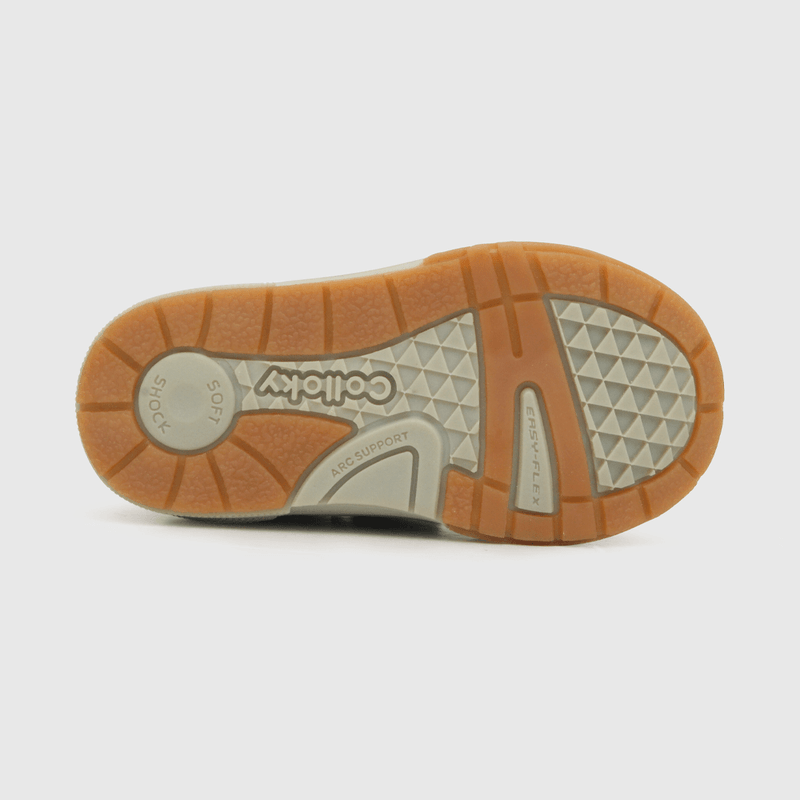 Zapato de niño 2 velcros gris (21 a 27)