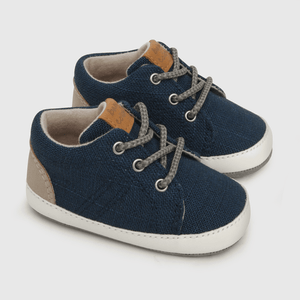 Zapato de niño cordones azul (14 a 18)