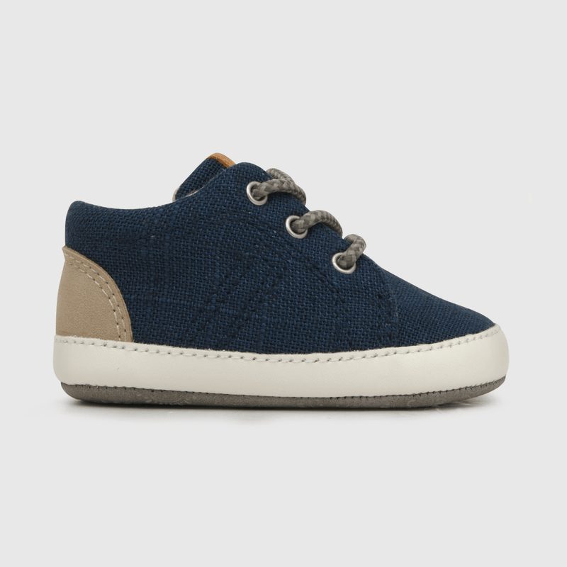 Zapato de niño cordones azul (14 a 18)