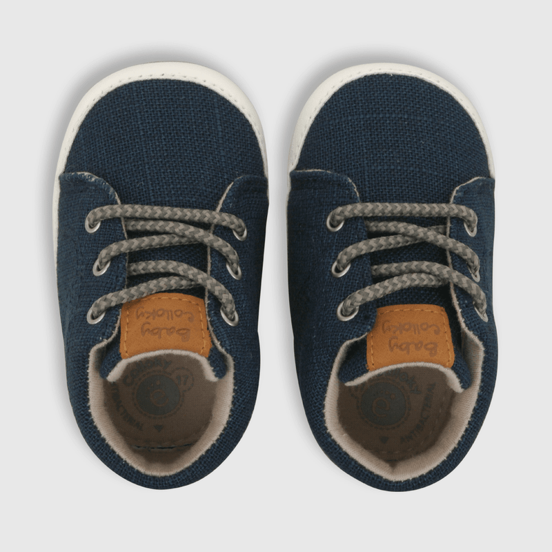 Zapato de niño cordones azul (14 a 18)