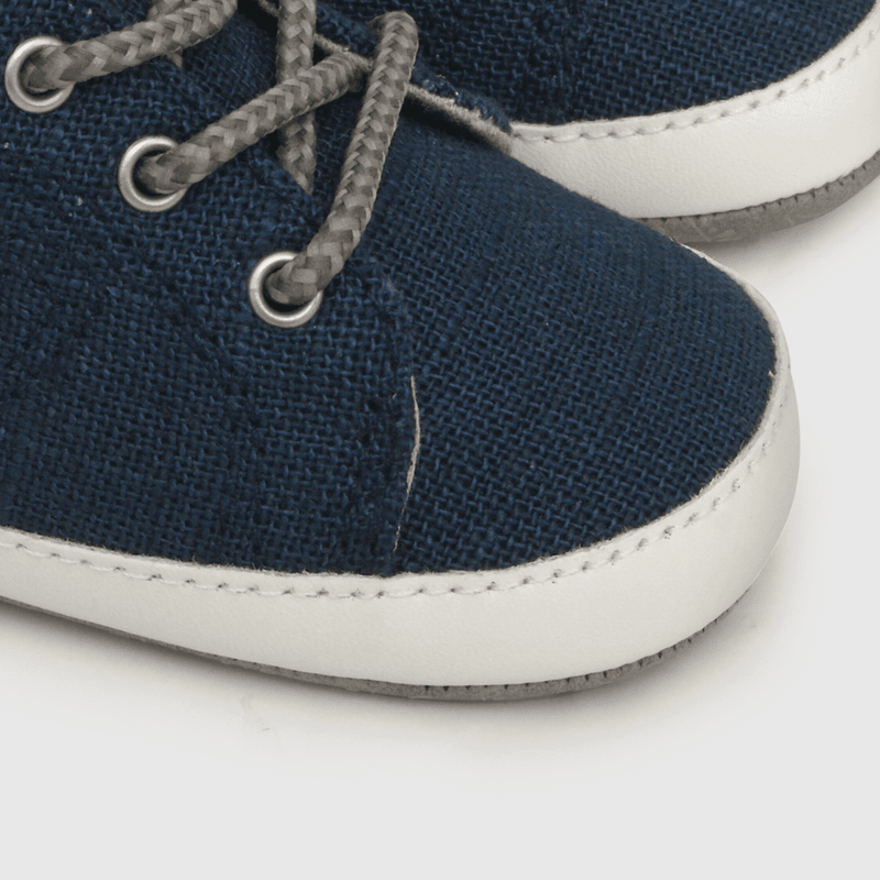 Zapato de niño cordones azul (14 a 18)