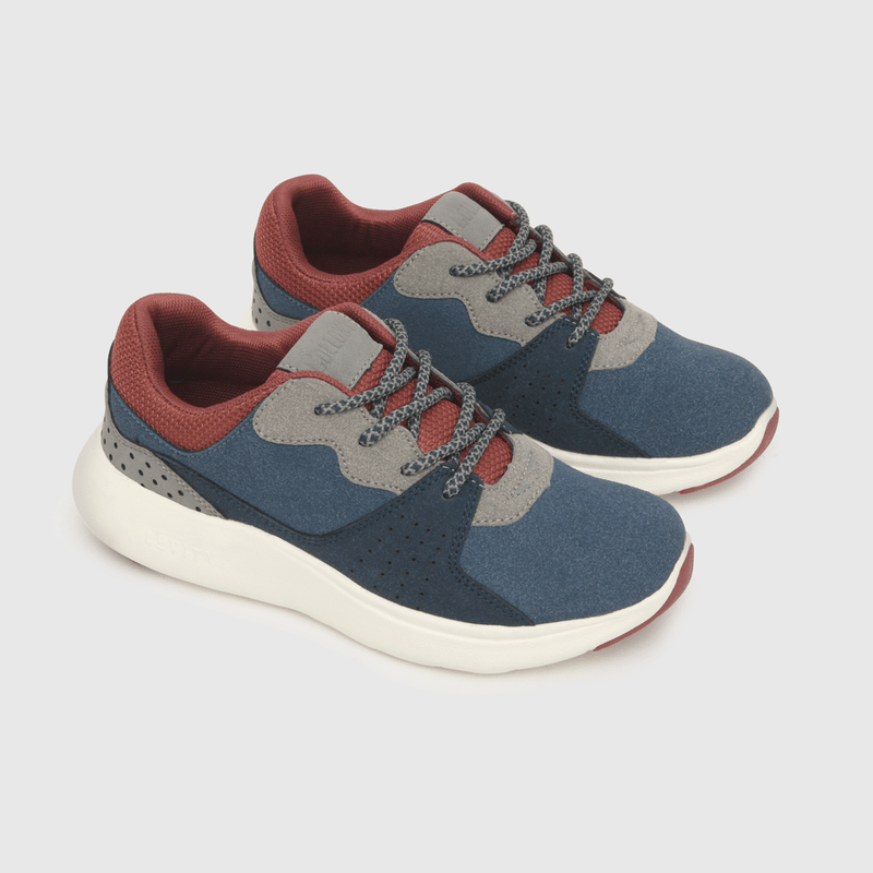 Zapato de niño cordones azul (28 a 38)