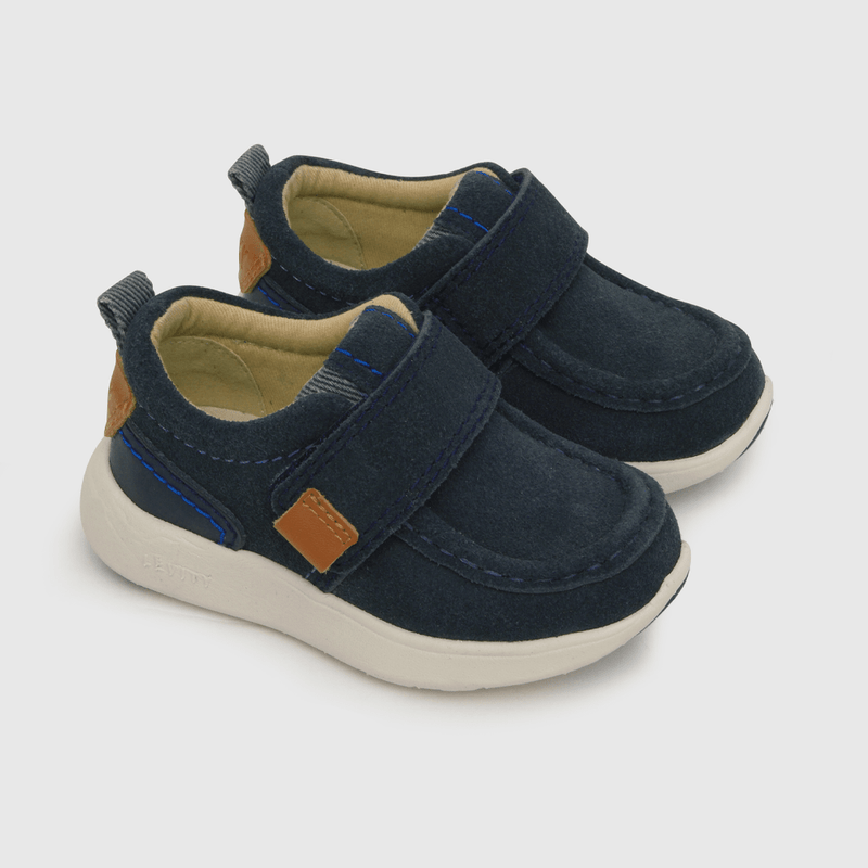 Zapato de niño velcro grueso azul (21 a 27)