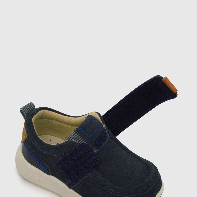 Zapato de niño velcro grueso azul (21 a 27)
