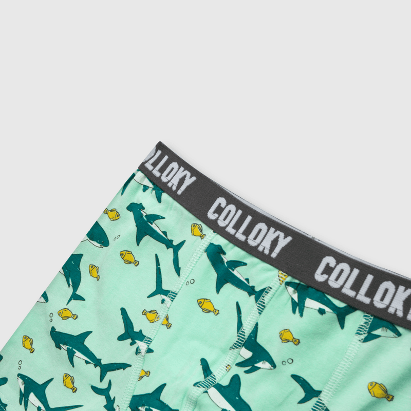 Boxer de niño 3 pack estampado gris (2 a 12 años)