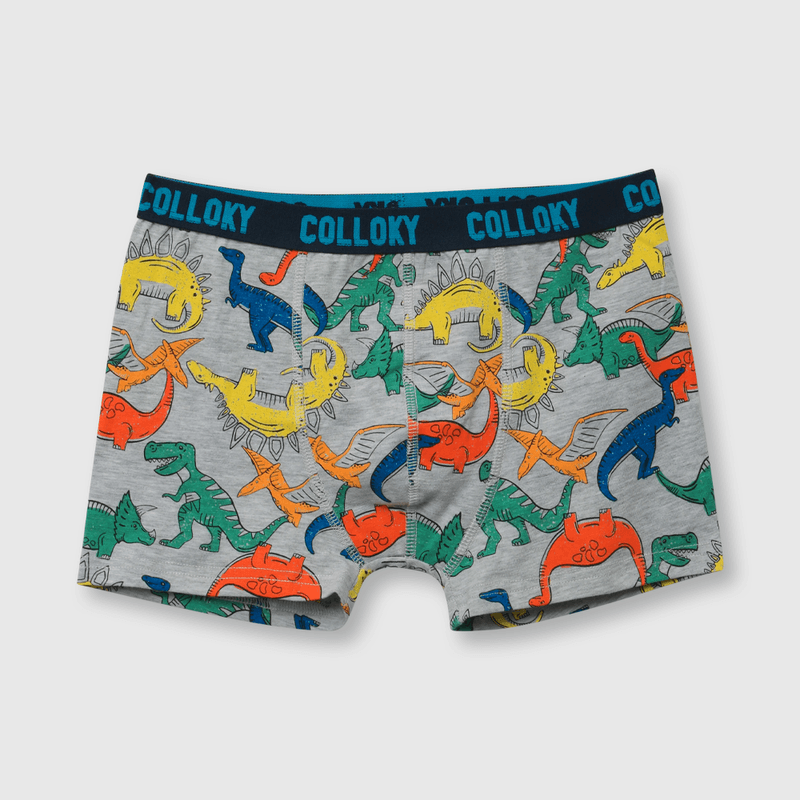 Boxer de niño 3 pack estampado verde (2 a 12 años)