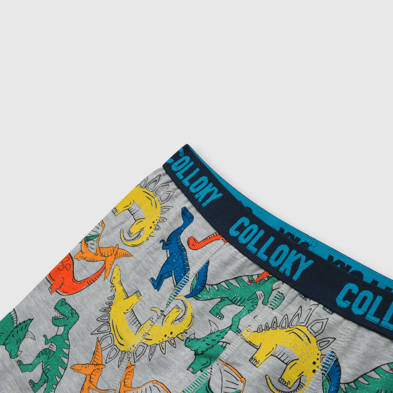 Boxer de niño 3 pack estampado verde (2 a 12 años)