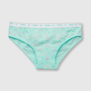 Calzón de niña 3 pack estampado calipso (2 a 12 años)
