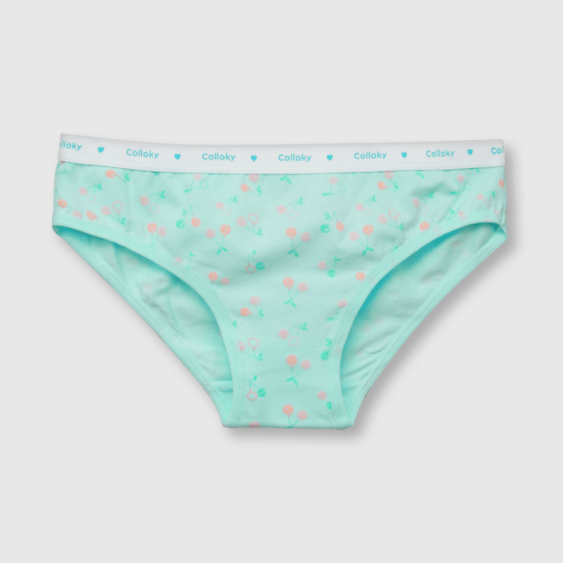 Calzón de niña 3 pack estampado calipso (2 a 12 años)