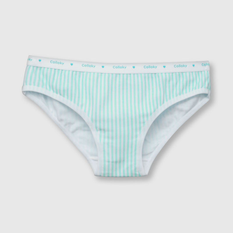 Calzón de niña 3 pack estampado calipso (2 a 12 años)